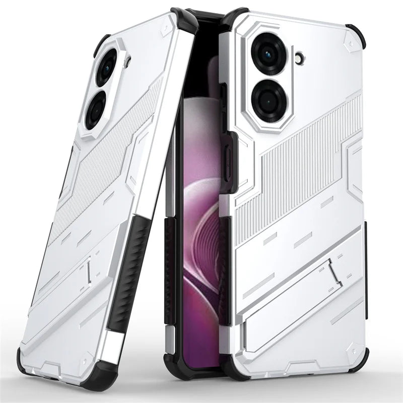 Shockproof Armor Phone Case For Poco C71 C65 C75 C55 4G Magnetic Stand Cover PocoC65 Poxo Poko Pocco Little C 65 75 71 55 65C